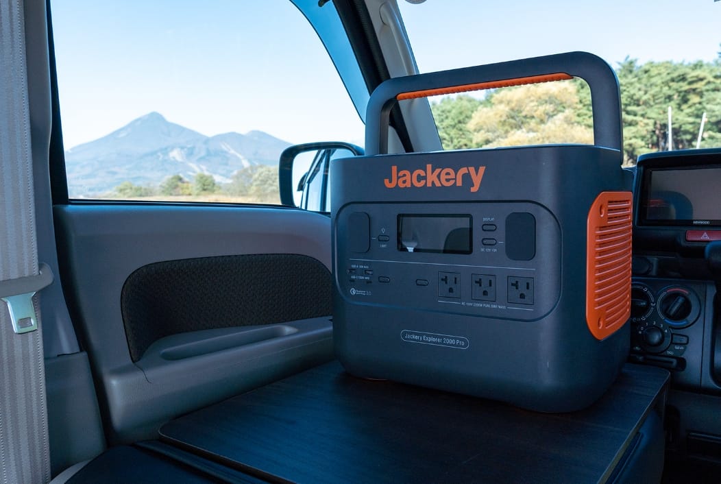 ポータブルバッテリーシステムの写真