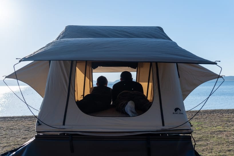 トップテント使用風景