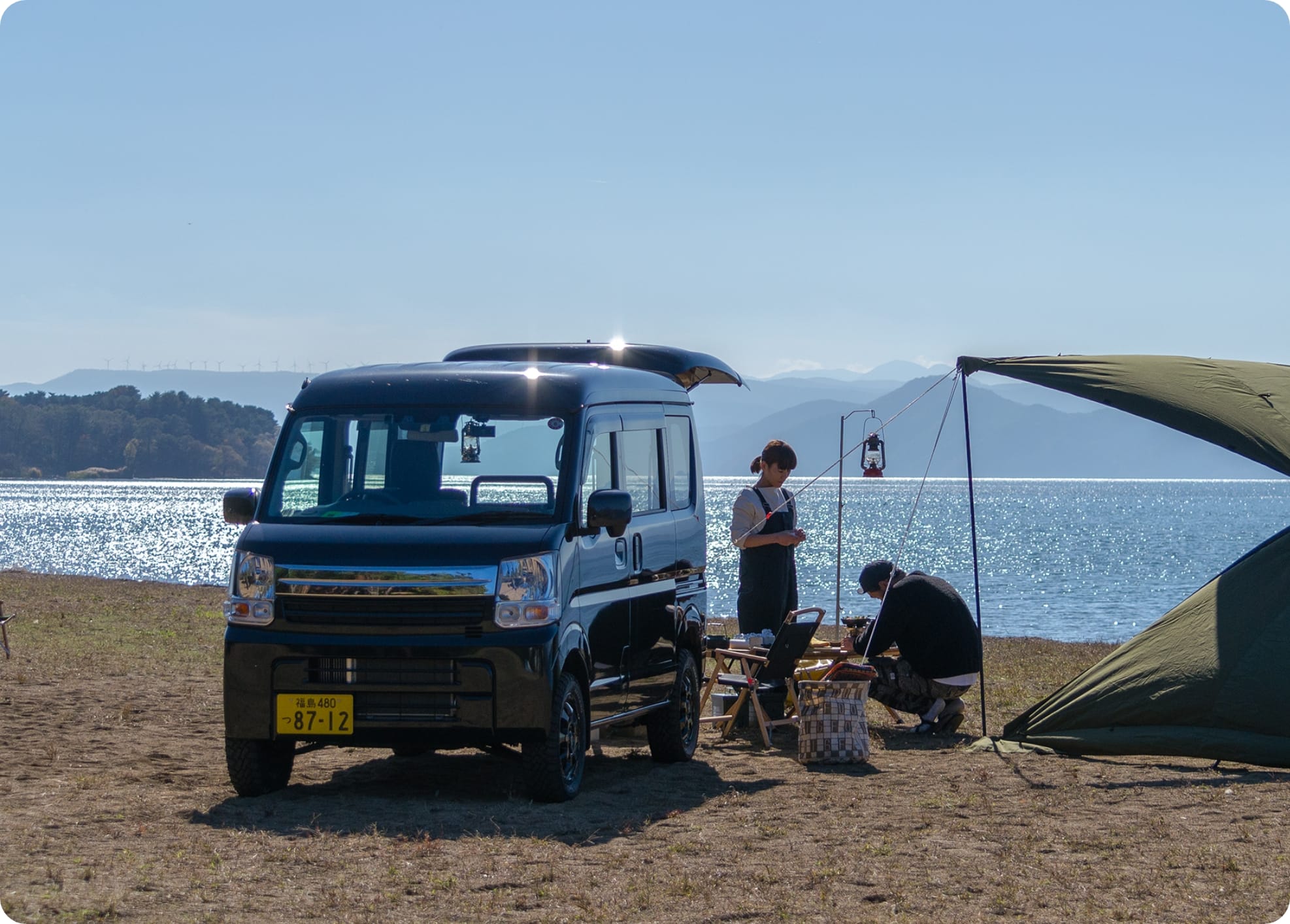 キャンプの様子