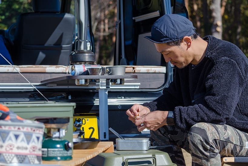 キャンプの様子