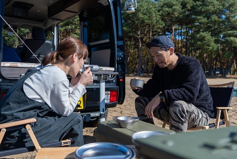 キャンプの様子