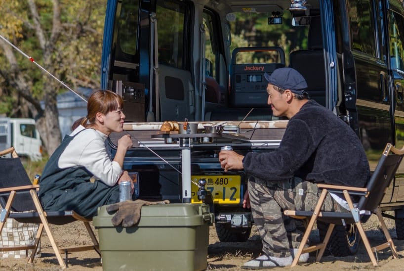 キャンプの様子